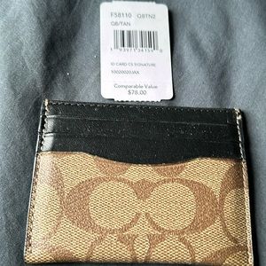 New coach wallet